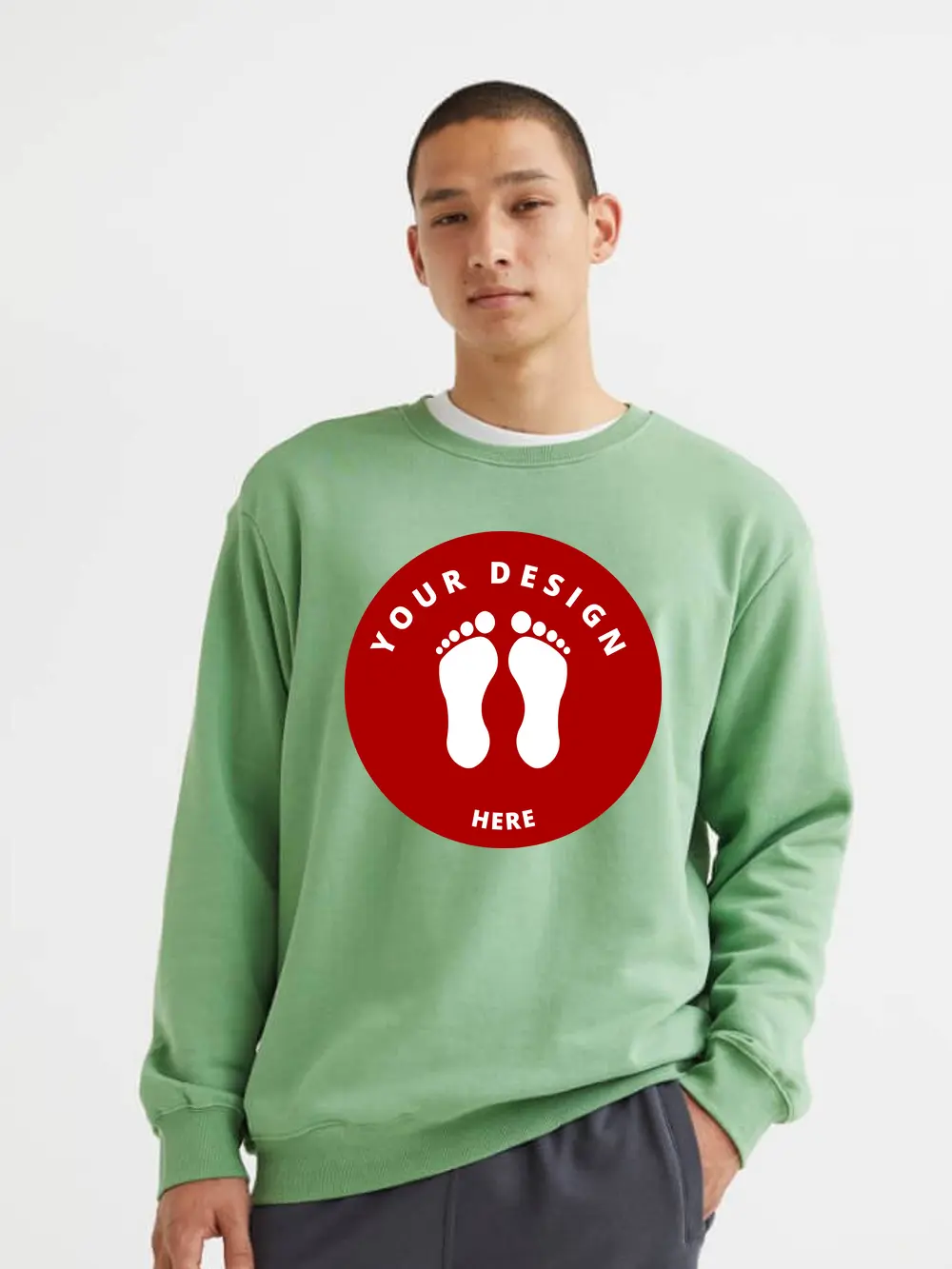 Add Your Name Or Design Custom Sweatshirt, Gift for Dad, Gift For Mon